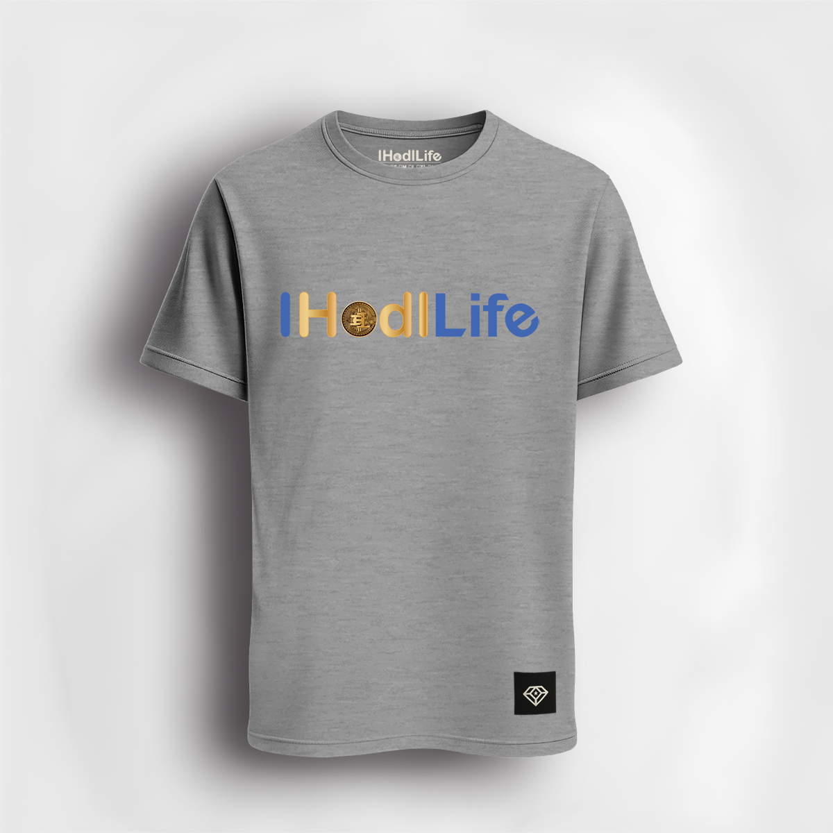 Grey, IHodlLife Smart T-Shirt