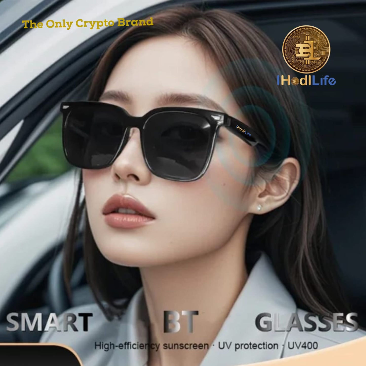 IHodlLife Smart Bluetooth Sunglasses